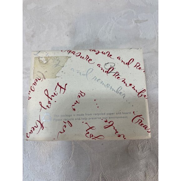 Vintage Liz Claiborne Jewelry Bracelet Box Red White - Picture 2 of 7